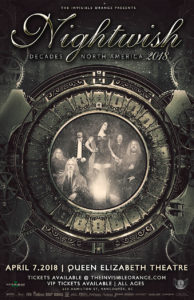 Nightwish :: Queen Elizabeth Theatre @ Queen Elizabeth Theatre | Vancouver | British Columbia | Canada