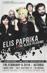 Elis Paprika & The Black Pilgrims :: Astoria Pub @ Astoria Pub | Vancouver | British Columbia | Canada
