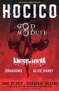 HOCICO | God Module | West of Hell (Vancouver) @ The Rickshaw Theatre