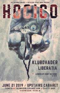 HOCICO | Klubovader | Liberatia (Victoria) @ Upstairs Cabaret