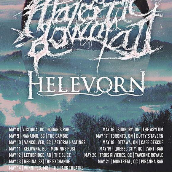 Canadian Tour Dates: Majestic Downfall (MX) + Helevorn (SP) Bring Melancholic Doom Metal To Canada