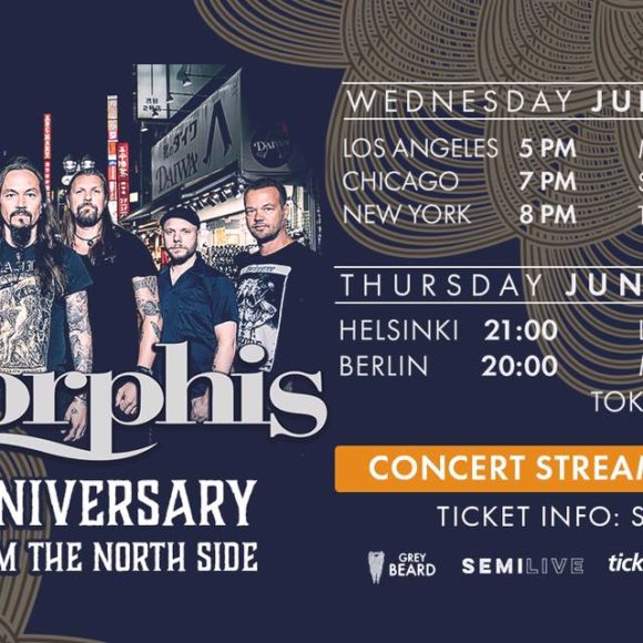 AMORPHIS 30th ANNIVERSARY – STREAM FROM THE NORTH SIDE