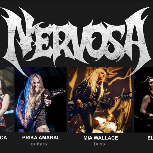 Brazilian Thrashers NERVOSA Announce New Band Line Up!