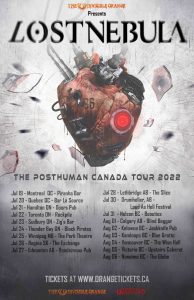 LOST NEBULA TOUR 2022 @ Various across Canada