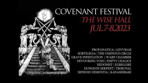 COVENANT FESTIVAL 2023 @ The Wise Hall & Lounge