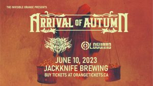 ARRIVAL OF AUTUMN (KELOWNA) @ Jackknife Brewery