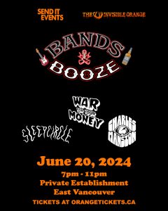 BANDS & BOOZE (JUNE): WAR FOR YOUR MONEY // SLEEPCIRCLE // CHARLES MANSION @ Private Location